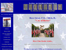 Tablet Screenshot of herostreetusa.org